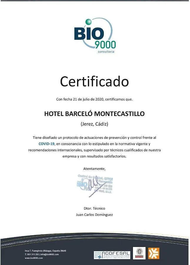 Barcelo Montecastillo Golf Jerez de la Frontera 5*,  Spain